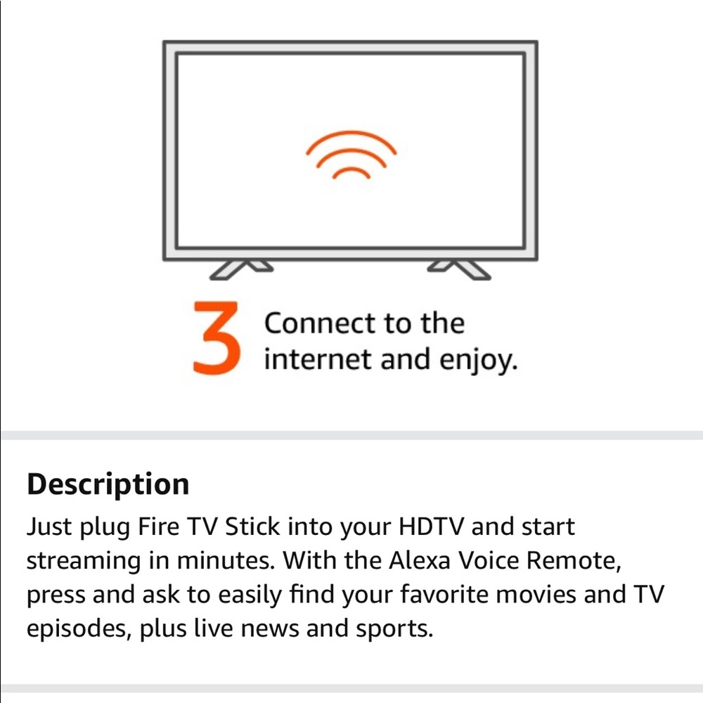 ❌SOLD❌Amazon Fire TV Stick with Alexa Voice Remote - Picture 4 of 6